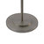 Nova of California Saturnia Modern Design Floor Lamp | Smoked Glass | Gunmetal