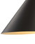 Nova of California Solana 11" Plug-in Contemporary Sconce in Matte Black with Gunmetal Shade and Dimmer Switch for Bedroom Livingroom  Hallway Brass