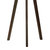 Nova of California Tripod 58" Floor Lamp in Pecan and Brushed Nickel with Dimmer Switch
