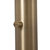 Palm Springs 3 Light Arc Floor Lamp - 84", Weathered Brass and Blue tonal shades, Dimmer Switch, Marble base
