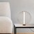 Spokes Table Lamp - Satin Nickel, LED module, Dimmer switch