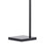 Stretch Chairside Arc Floor Lamp - 75", Matte Black, Step Switch, Rectangular marble base