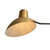 Swing Wall Light - Brushed Brass, Plug-in, Dimmer Switch