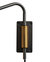 Swing Wall Light - Brushed Brass, Plug-in, Dimmer Switch