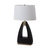 Trina Table Lamp - Ebony, Weathered Brass