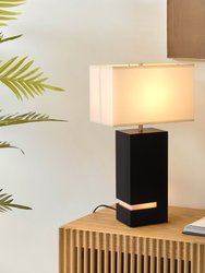 Zen Standing Table Lamp - Dark Brown