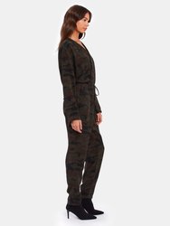 Alana Asymmetric Tie Waist Jumpsuit