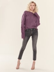 Anabell Destructed Cable Knit Sweater