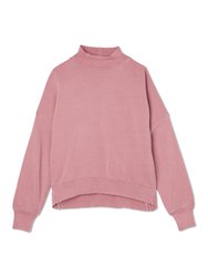 Cleo Mock Neck Sweatshirt