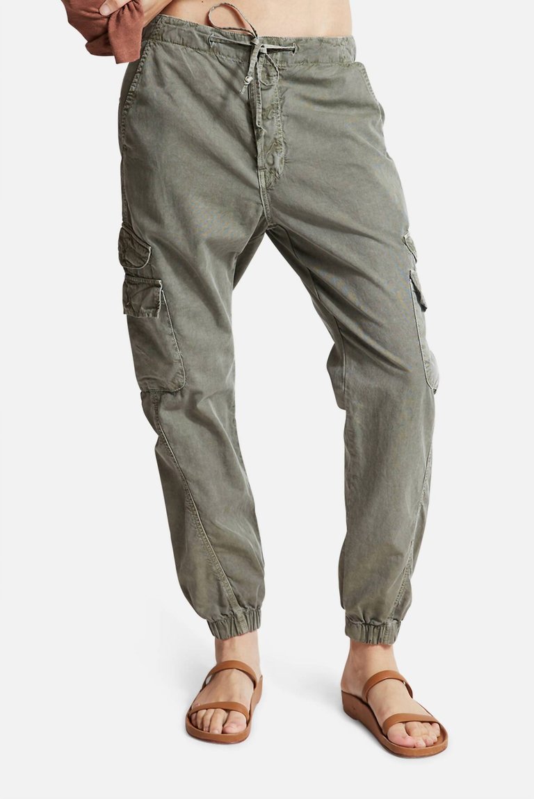 Women's Solomon Cargo Jogger In Pigment Army - Pigment Army