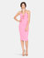 Bridget Two Tone Dress - Pink/Orange