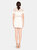Brittney Ruffle Sleeve Lace Mix Dress