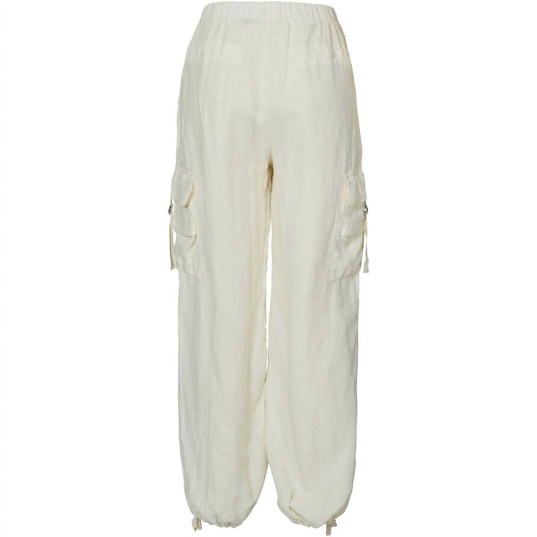 Uma Trouser Pants In Creme