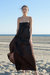 Isabelle Cotton Silk Maxi Dress - Brown - Brown