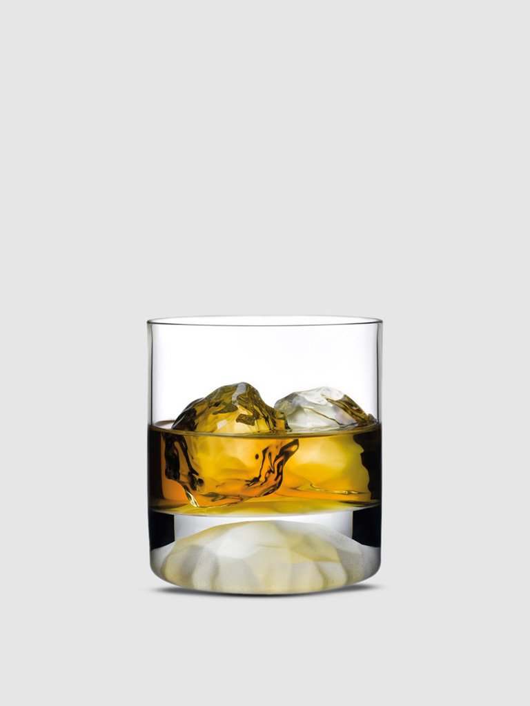 Club Ice Whisky Glass, Set of 4
