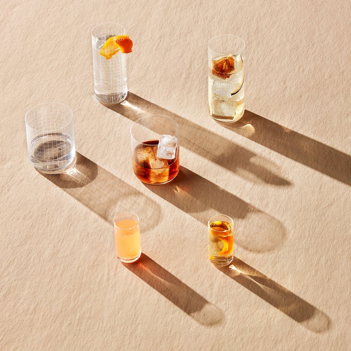 Finesse Set of 4 High Ball Glasses – NUDE International