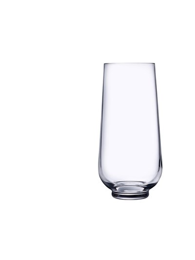 NUDE Glass Hepburn Set Of 4 Long Drink Glasses product