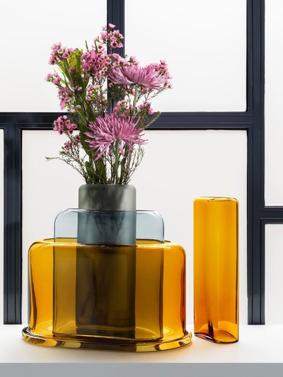 NUDE Glass Layers Vase - Wide product