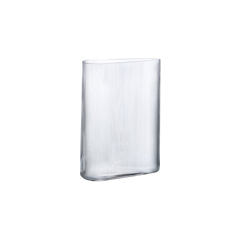Mist Vase Short - Clear