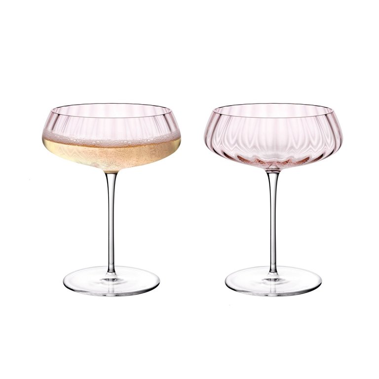Round Up Set of 2 Coupe Glasses