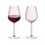 Round Up Set of 2 Red Wine Glasses