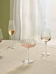 Round Up Set Of 2 Sparkling Wine Glasses
