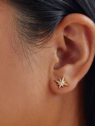 Aster Gold Star Earrings