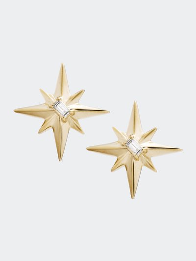 Nunchi Aster Gold Star Earrings product
