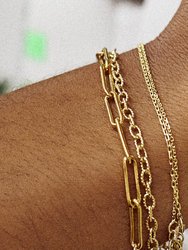 Bold Paperclip Chain Bracelet