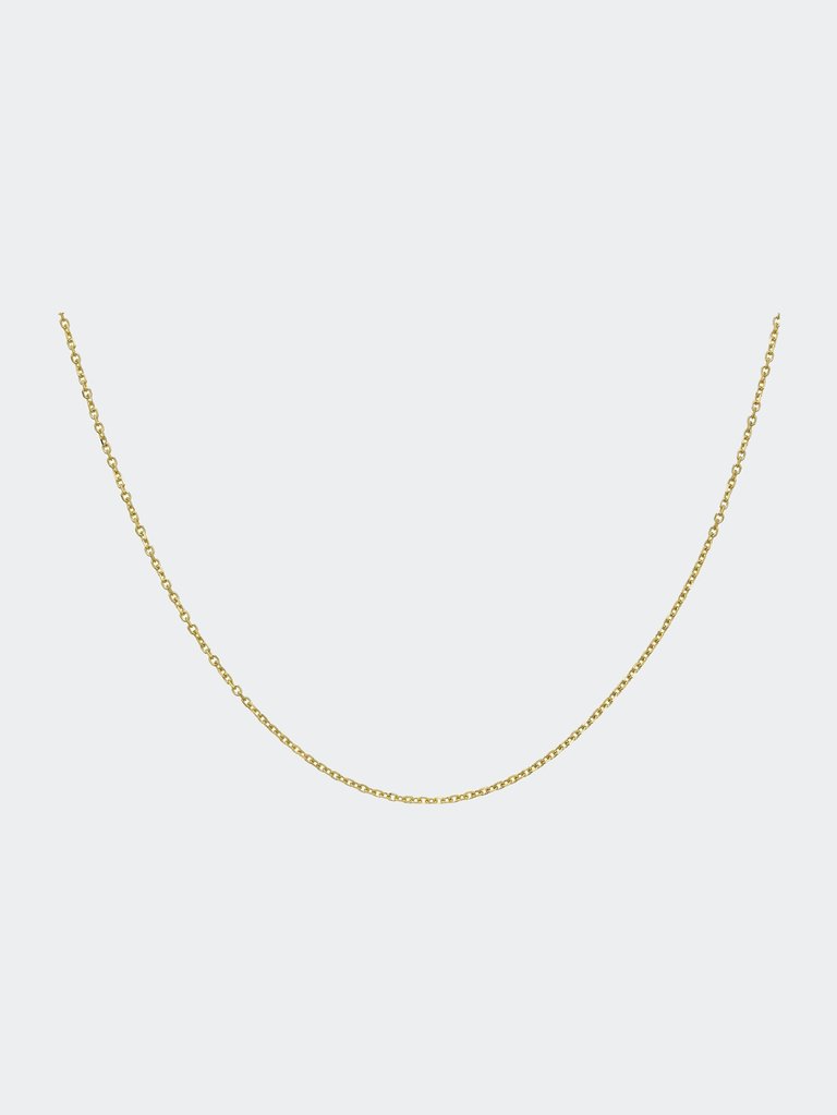 Cora Sparkle Gold Chain Necklace - 14k Yellow Gold
