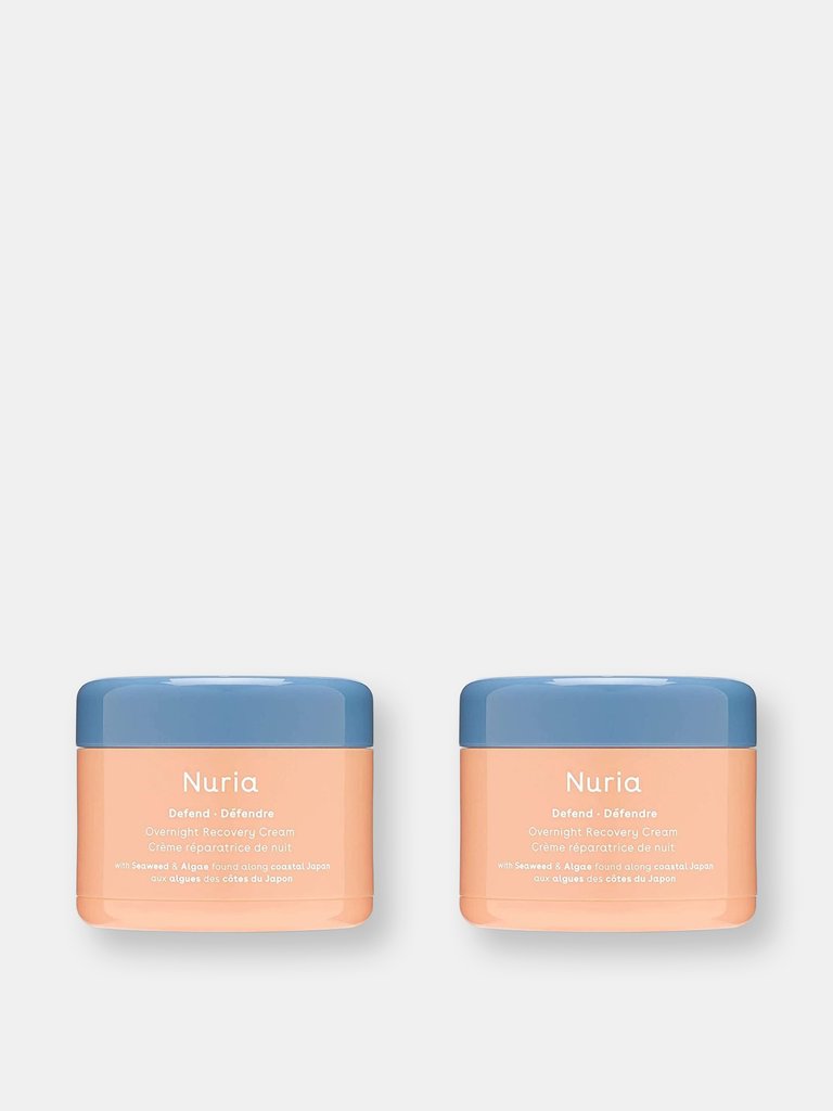 Nuria Defend - Overnight Recovery Cream Mini Size - 2-Pack