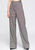 Women's Multi Glen Plaid High Waist Wide Leg Pants - Grey Plaid