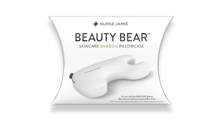 Beauty Bear Pillowcase - Breathable Bamboo White