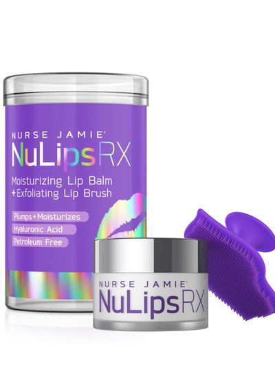 Nurse Jamie Nulips RX Moisturizing Lip Balm + Exfoliating Lip Brush product