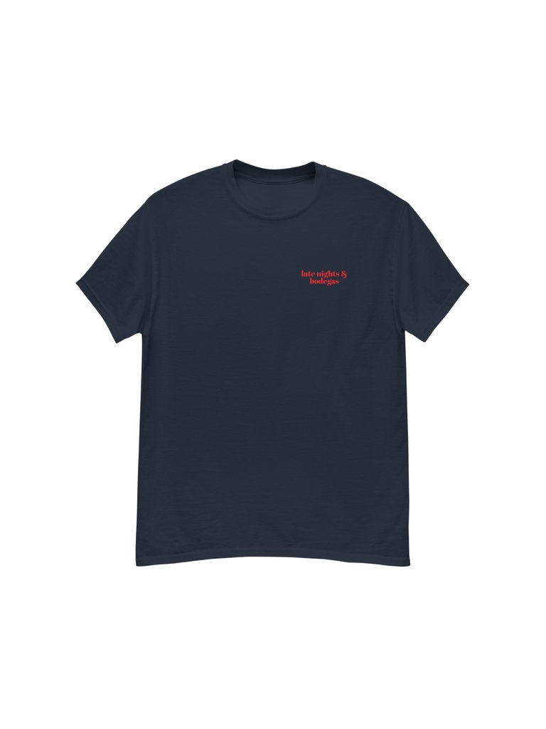 Late Nights & Bodegas T-Shirt - Navy