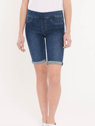 13 Inch Pull-On Denim Shorts - Clean Marcel