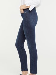 Ami Skinny Ankle Jeans In Petite - Mesquite