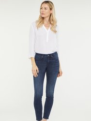 Ami Skinny Ankle Jeans In Petite - Mesquite