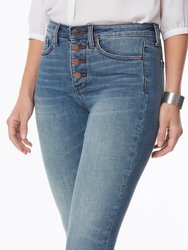 Ami Skinny Ankle Jeans In Petite - Sabina