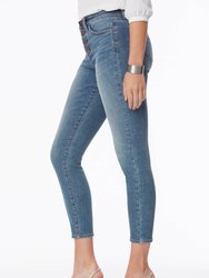 Ami Skinny Ankle Jeans In Petite - Sabina