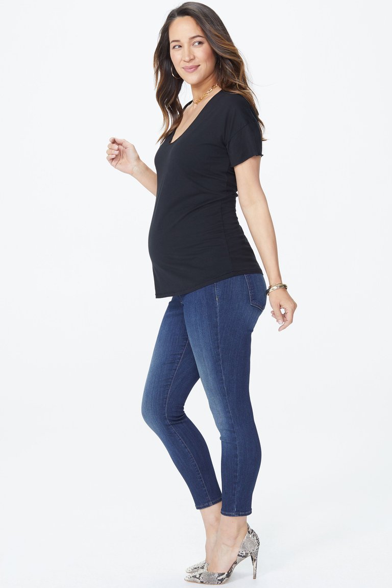 Ami Skinny Ankle Maternity Jeans - Big Sur