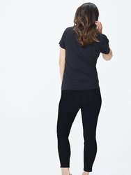 Ami Skinny Ankle Maternity Jeans - Black