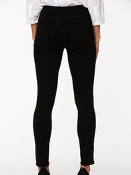 Ami Skinny Jeans In Petite - Black