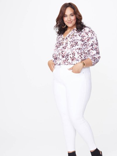NYDJ Ami Skinny Jeans In Plus Size - Optic White product