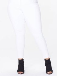 Ami Skinny Jeans In Plus Size - Optic White