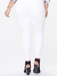 Ami Skinny Jeans In Plus Size - Optic White