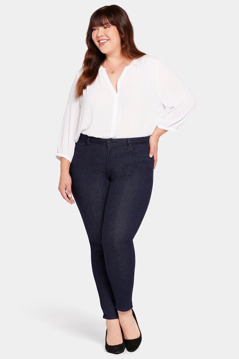 Ami Skinny Jeans In Plus Size - Rinse - Rinse