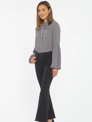 Ava Flared Ankle Jeans In Petite - Trinity