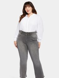 Ava Flared Jeans In Plus Size - Smokey Mountain