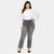 Ava Flared Jeans In Plus Size - Smokey Mountain